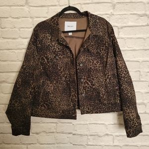 Leopard Print Women's Jacket